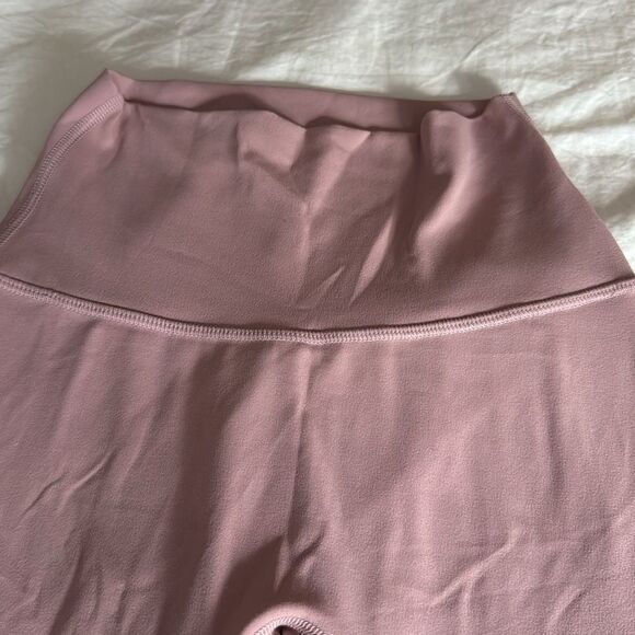 Alo 7/8 High Waist Pink Leggings. Size S (4-6). - Picture 2 of 5